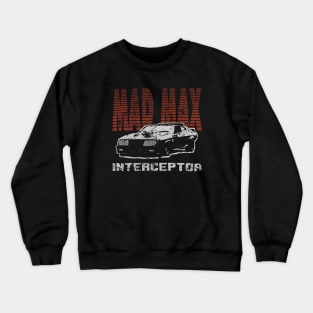 Black Car Ford Falcon V8 The Pursuit Special Interceptor from the movie Mad Max Crewneck Sweatshirt
